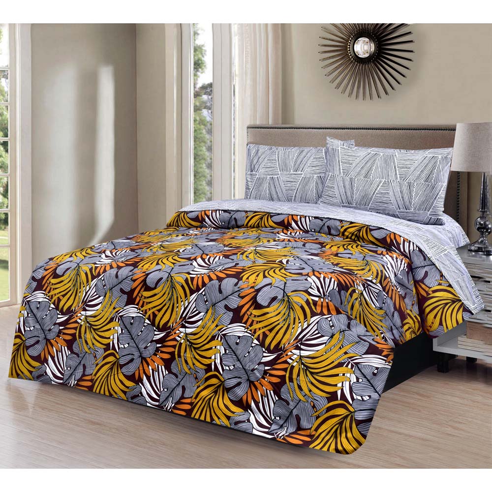 3 PCs Bed Sheet - BR0052