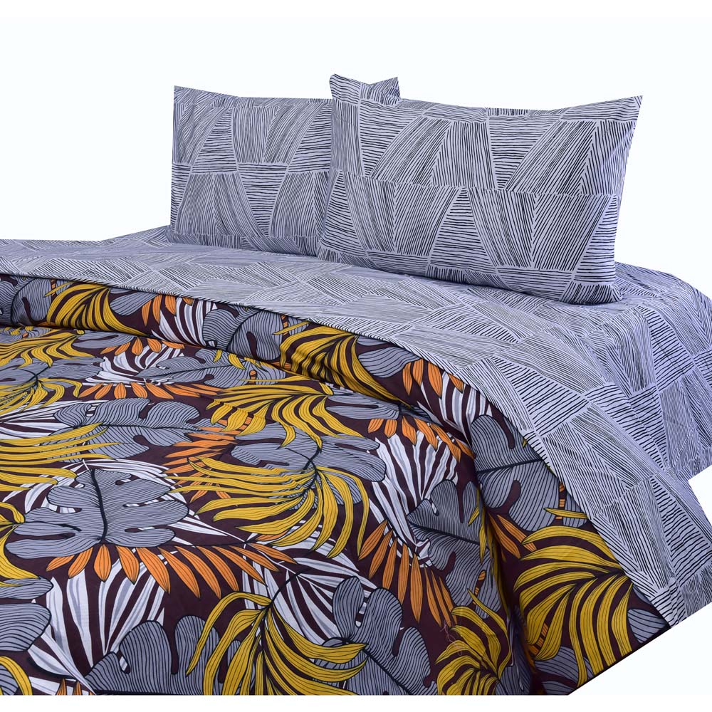 3 PCs Bed Sheet - BR0052