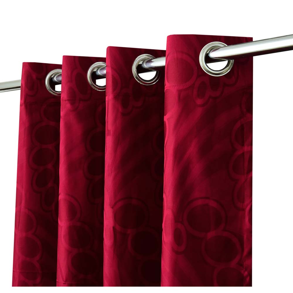 2 PCs Sateen Curtain - CN0002