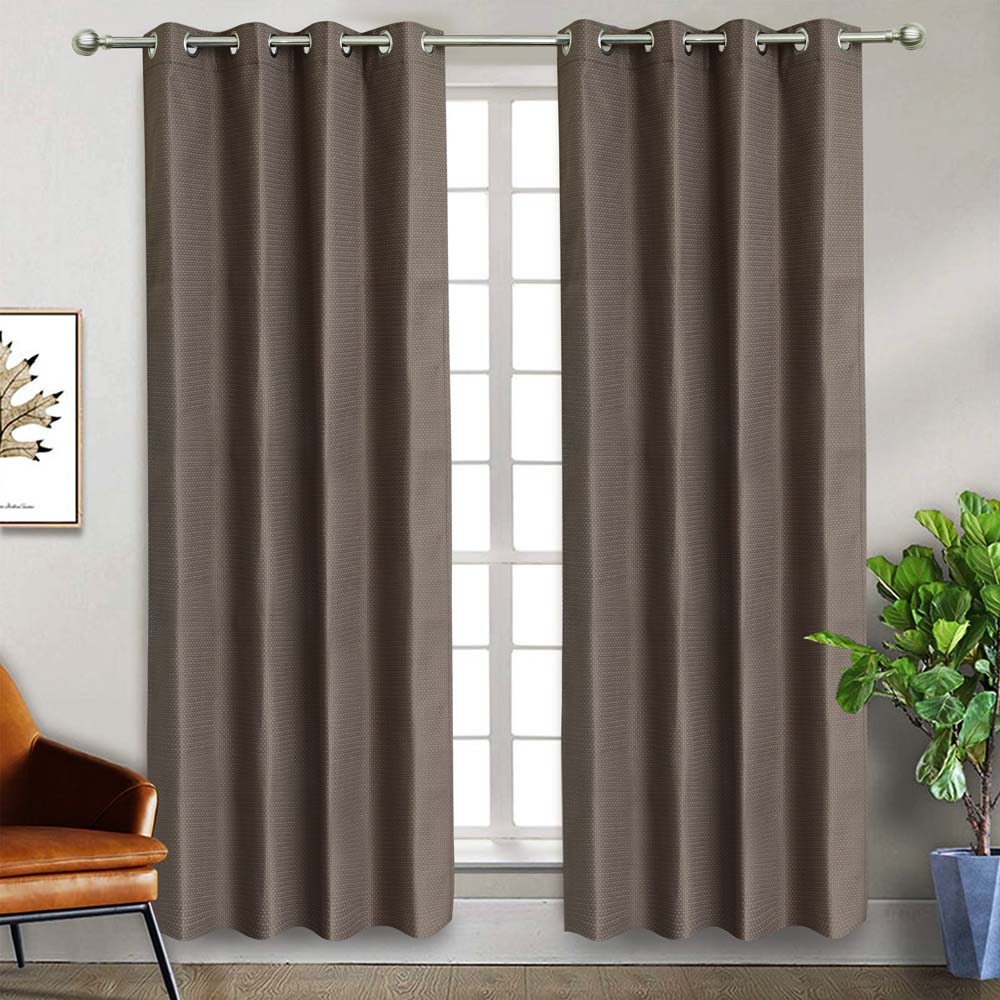 2 PCs Sateen Curtain - CN0006