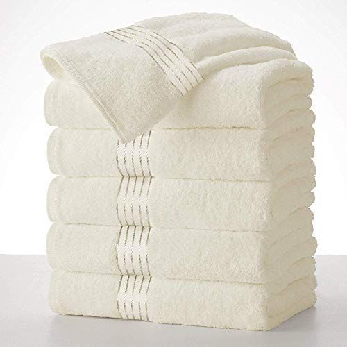1 PC Bath Towel- Off White