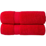 1 PC Bath Towel- Red