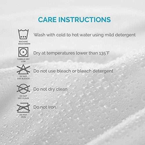 Terry Water Proof Mattress Fitted - White