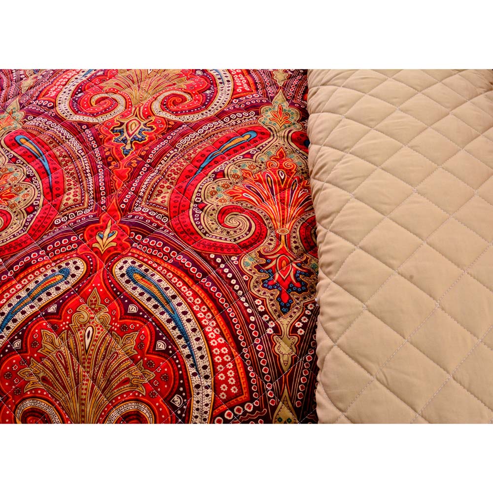3 PCs Bed Spread Set Reet - Cotton Sateen