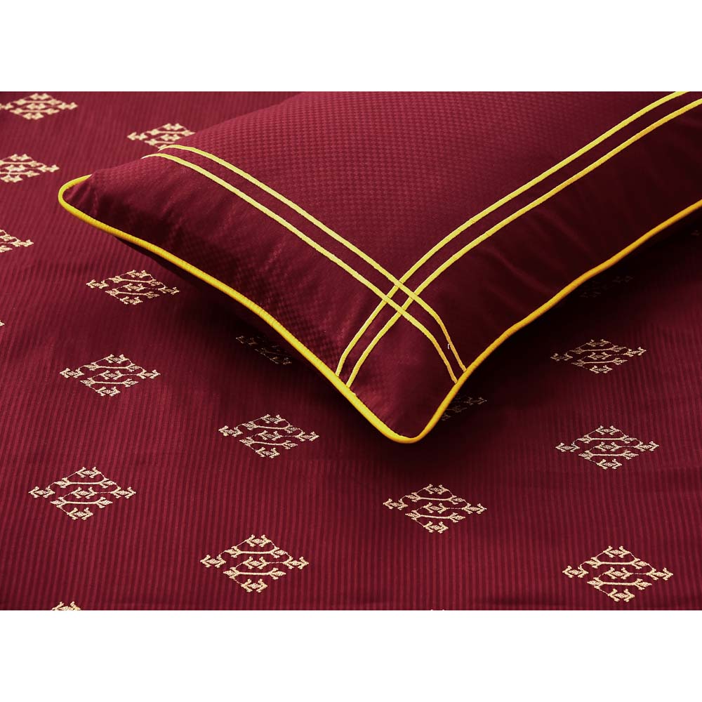 8 PCs Comforter Set Honey Moon - Cotton Sateen