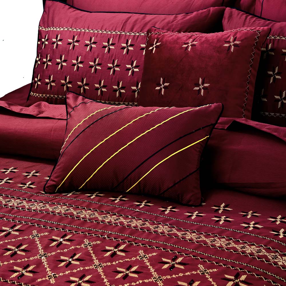 8 PCs Comforter Set Meadow - Cotton Sateen