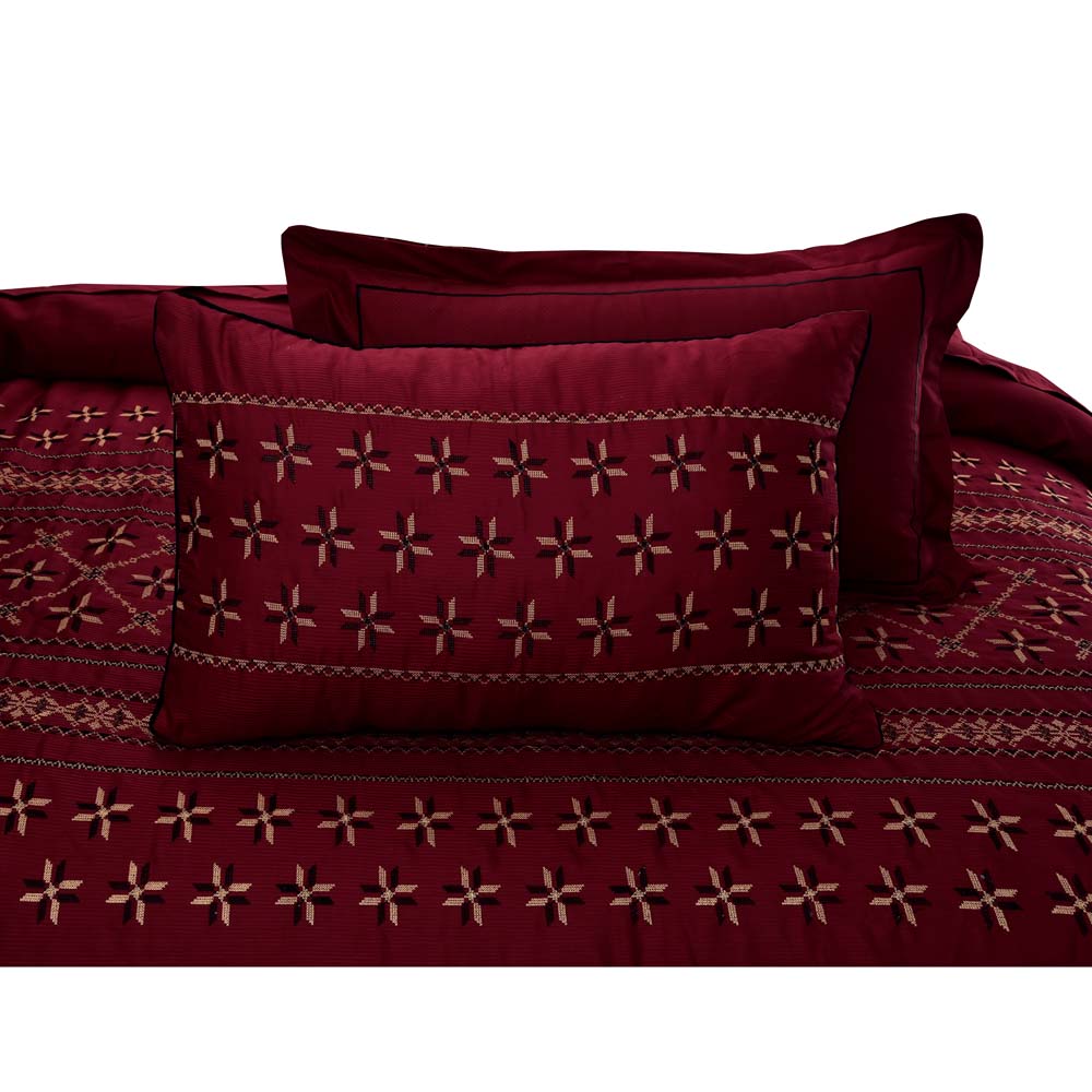 8 PCs Comforter Set Meadow - Cotton Sateen