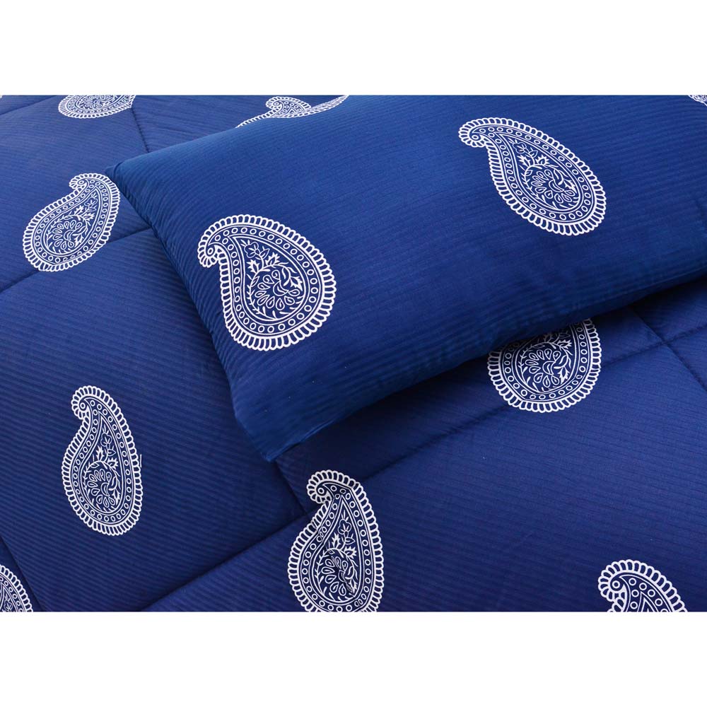 6 PCs Comforter Set Nova Queen - Cotton Sateen