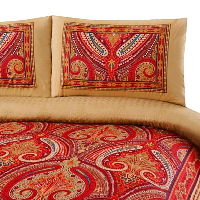 REET 3 PCs Bedsheet | 3 PCs Bed Spread | Quilt Cover | 8 PCs Comforter Set - Queen | King - Cotton Sateen