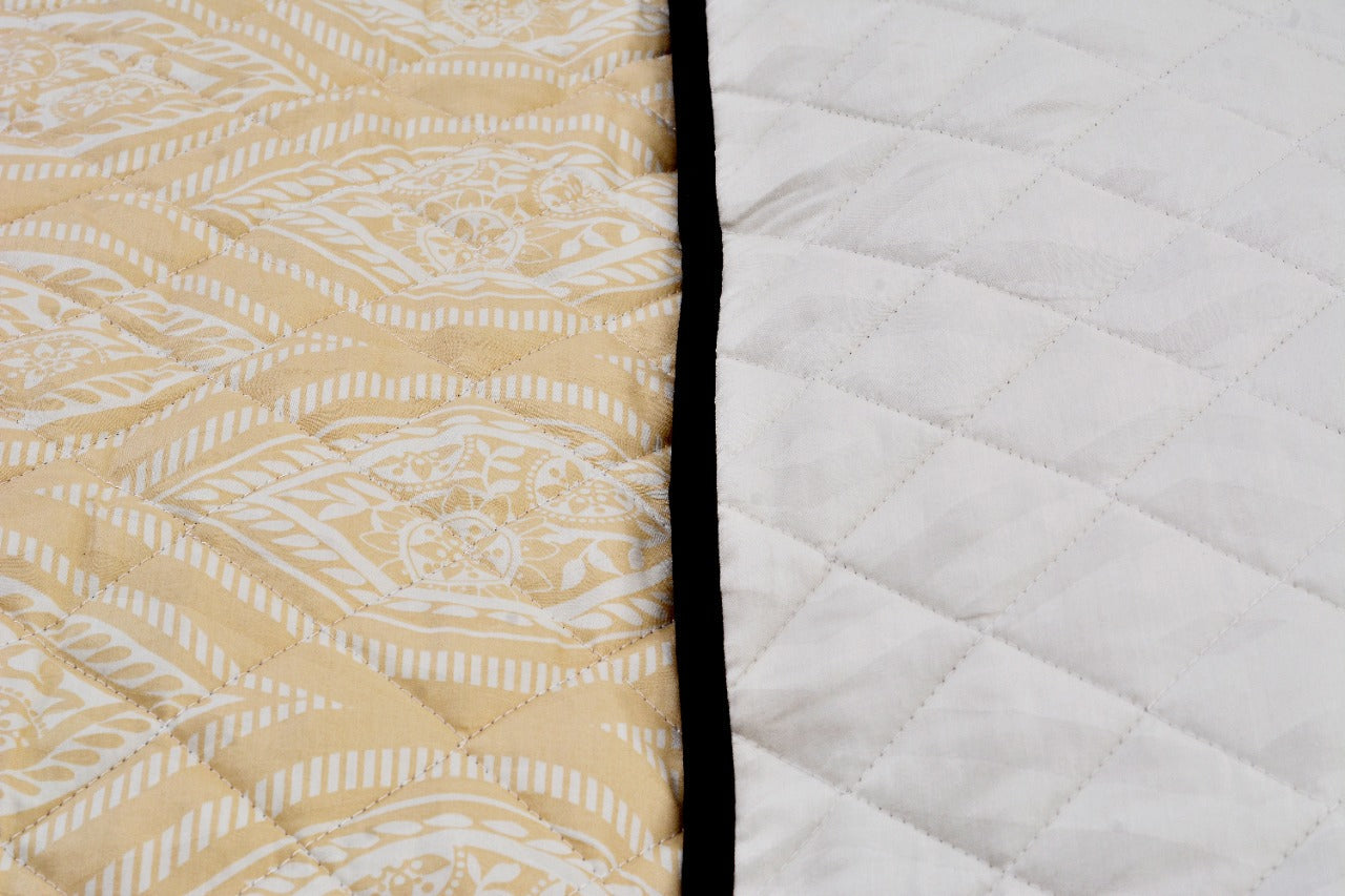 3 PCs Bed Spread Set Onion - Cotton Sateen