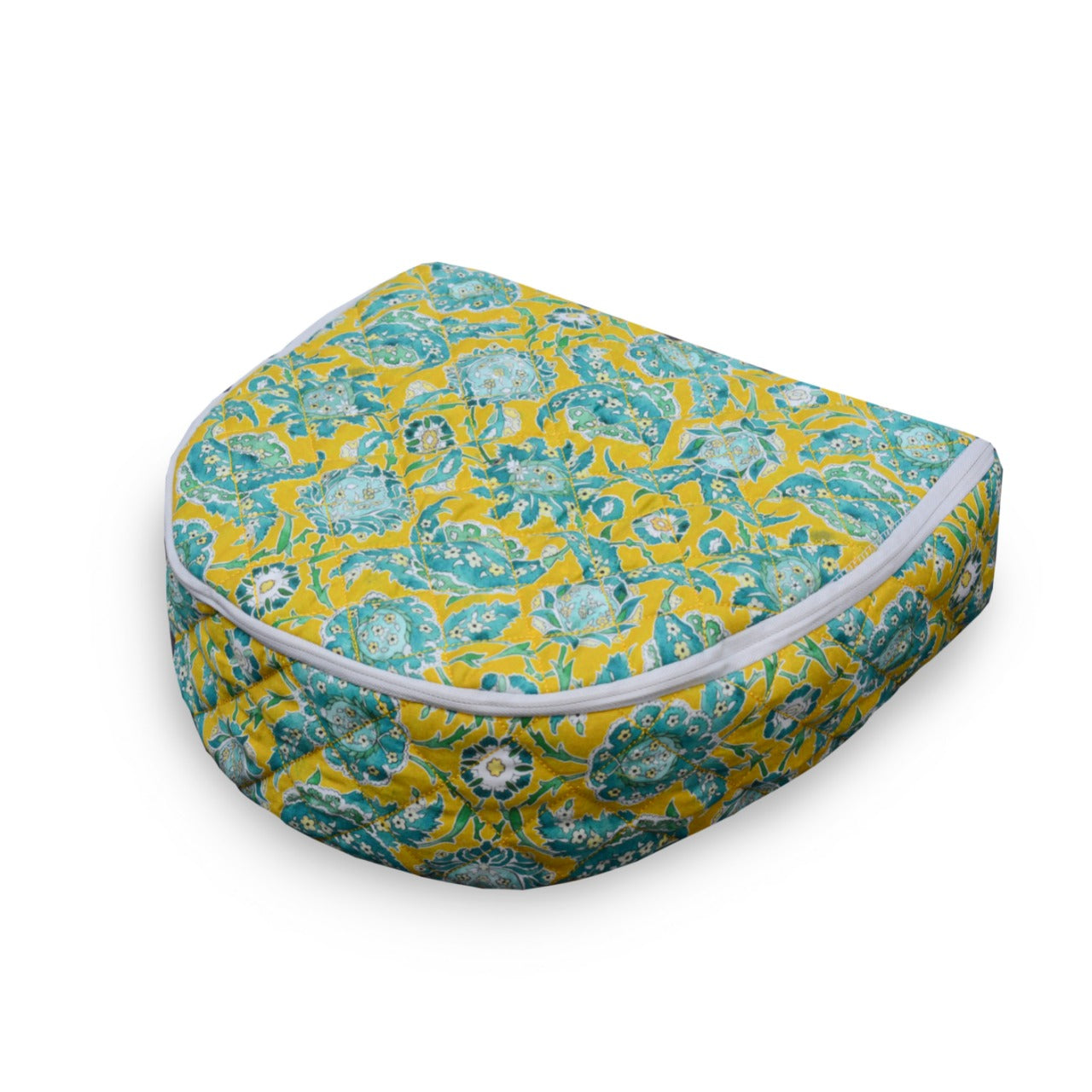 Kitchen Bread Basket Zipper U-shaped Yellow Green