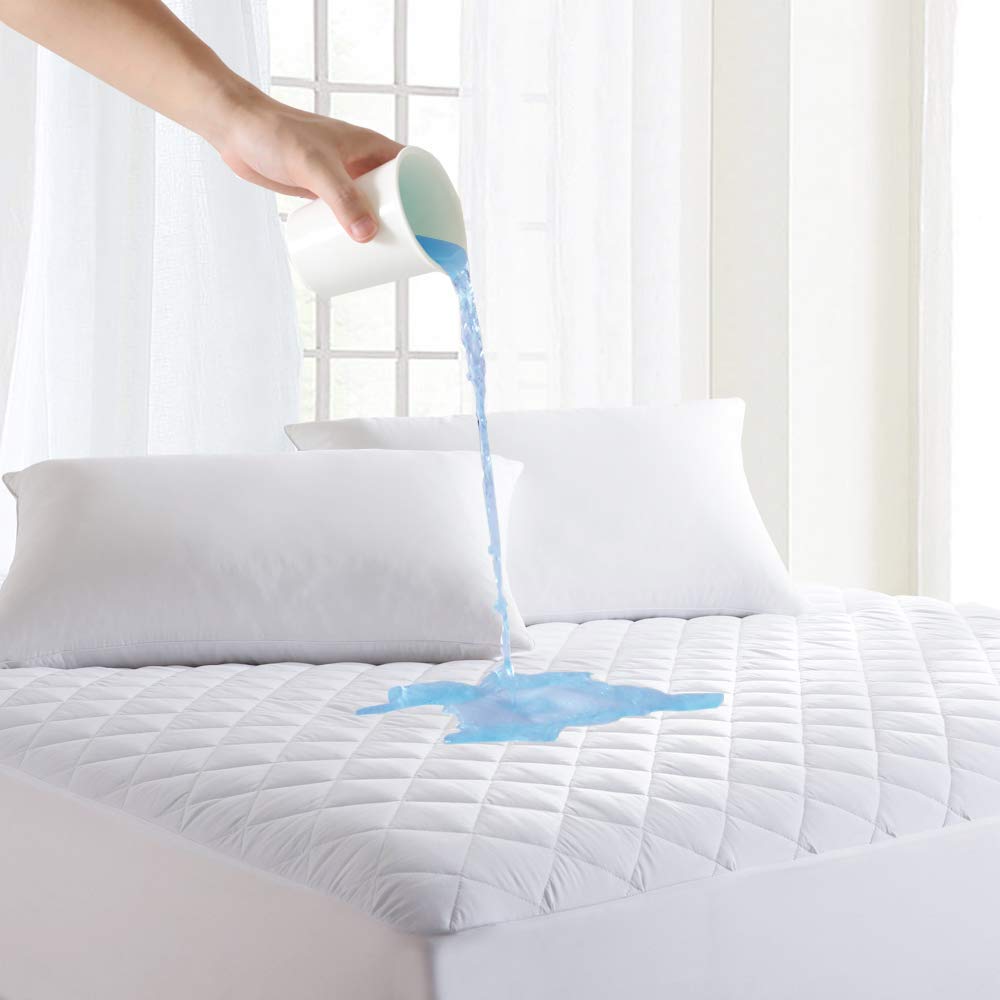 Water Proof Mattress Protector- White