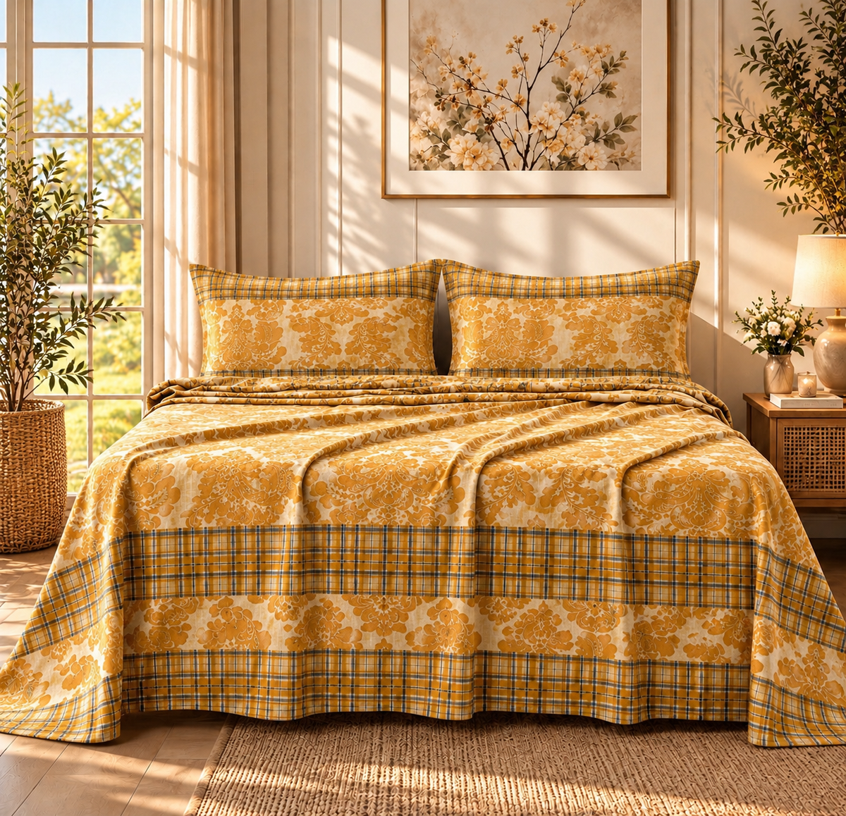 Golden Damask