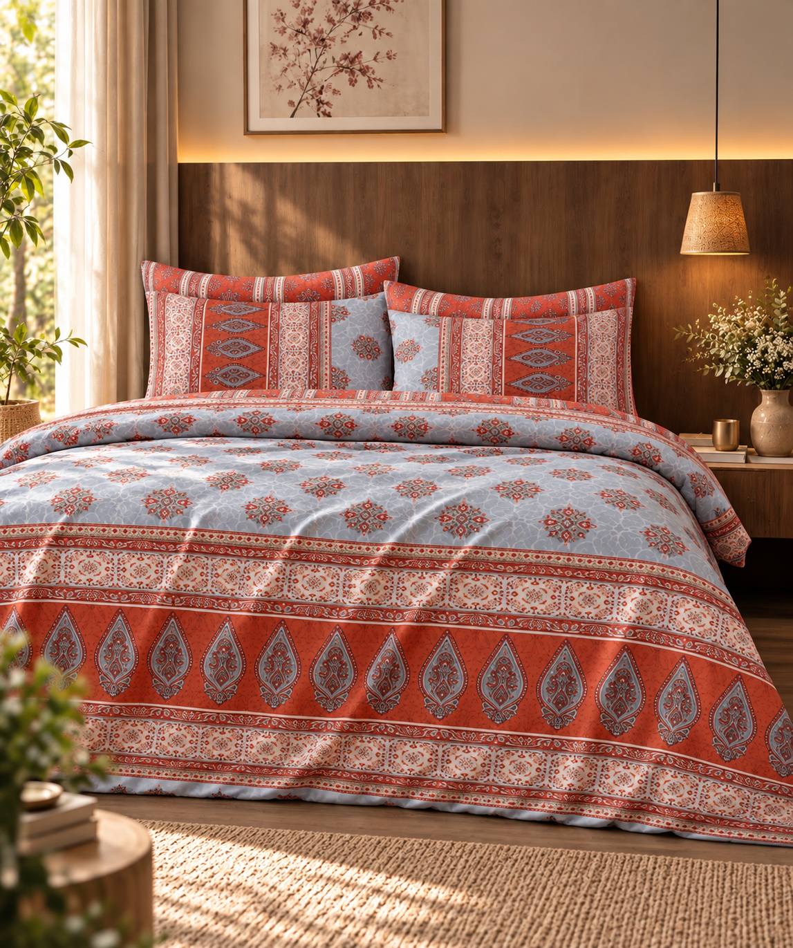 Persian Heritage 6 PCS Duvet Cover Set