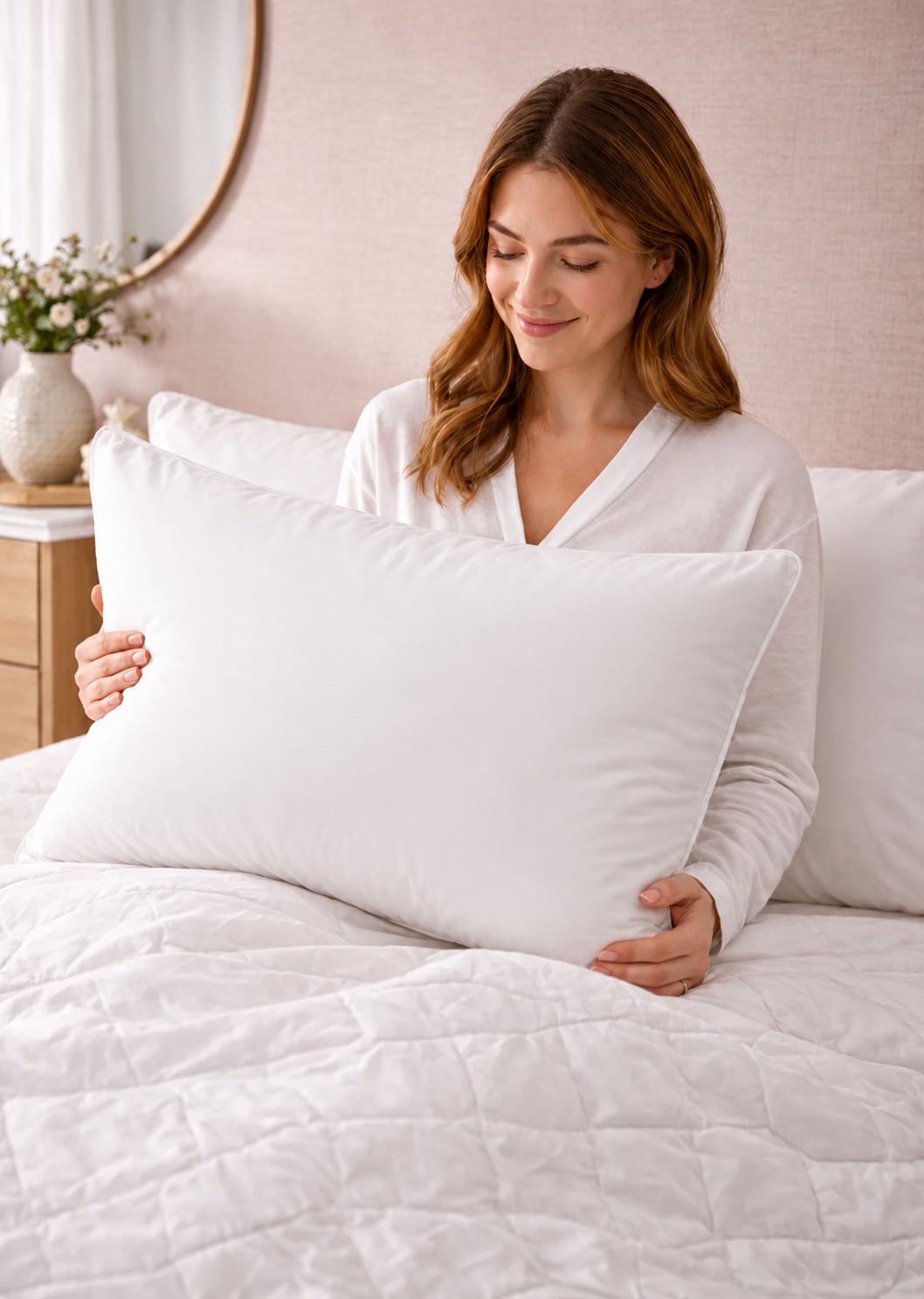 Compressed Pillow Filling