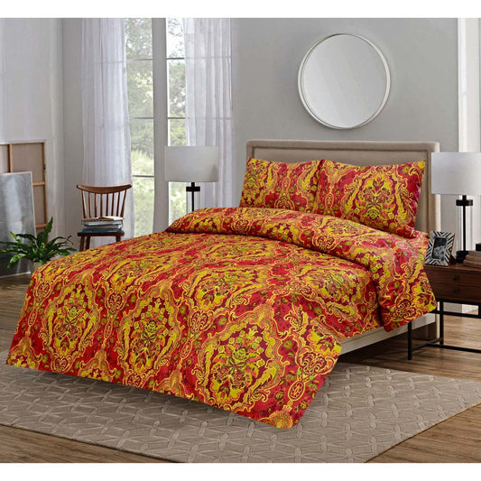 1 PC Comforter Red Musk - Polycotton