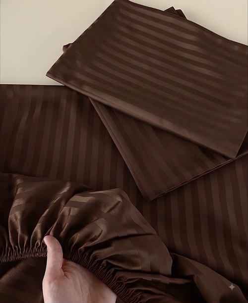 Dreamy Choclate 6 PCS Duvet Cover Set
