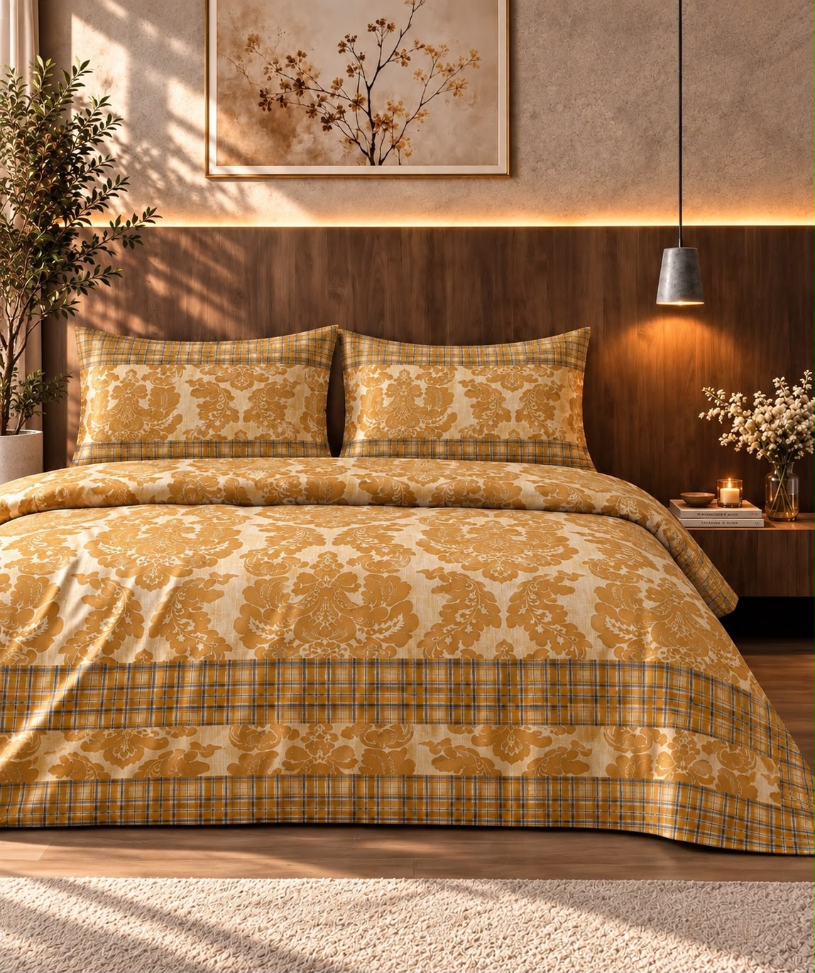 Golden Damask