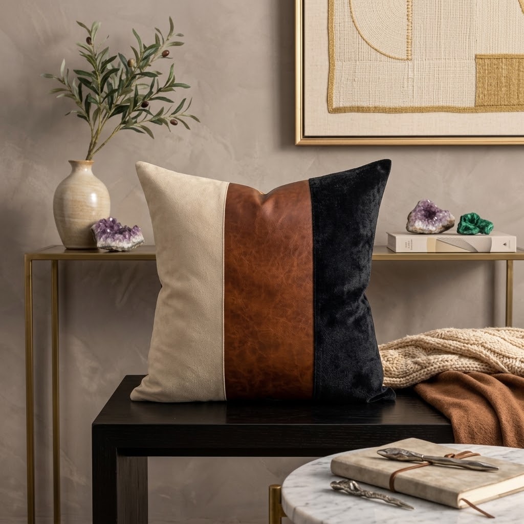 Mocha Noir Cushion Cover