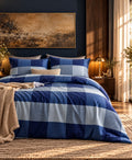 Blue Box 6 PC Duvet Cover Set