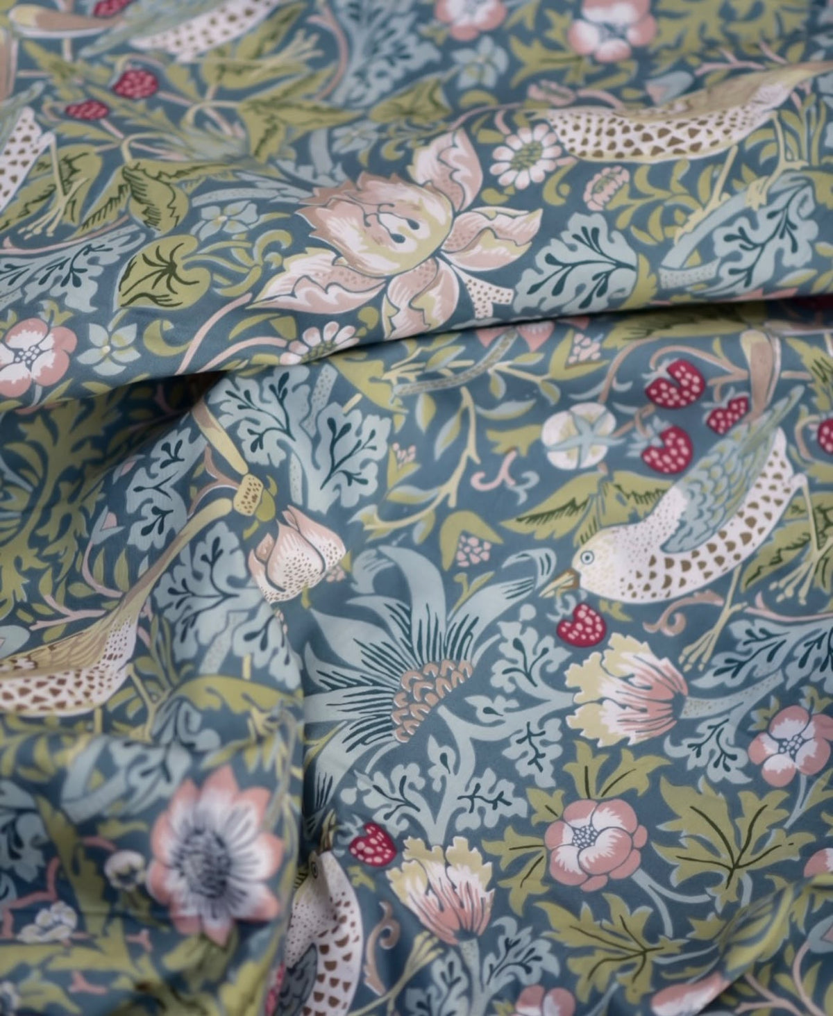 Floral Ivory Duvet Cover Set