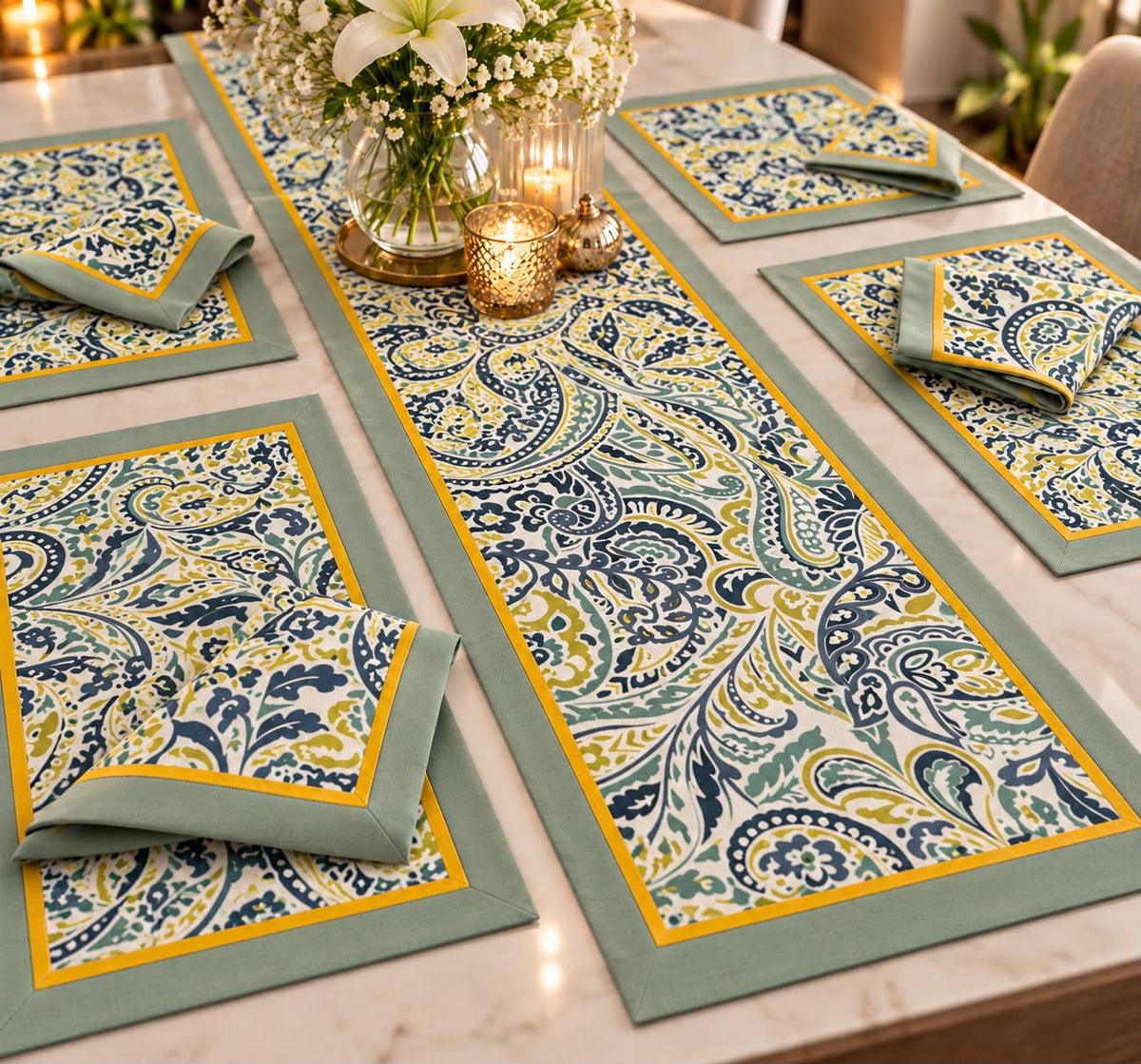 Golden Paisley