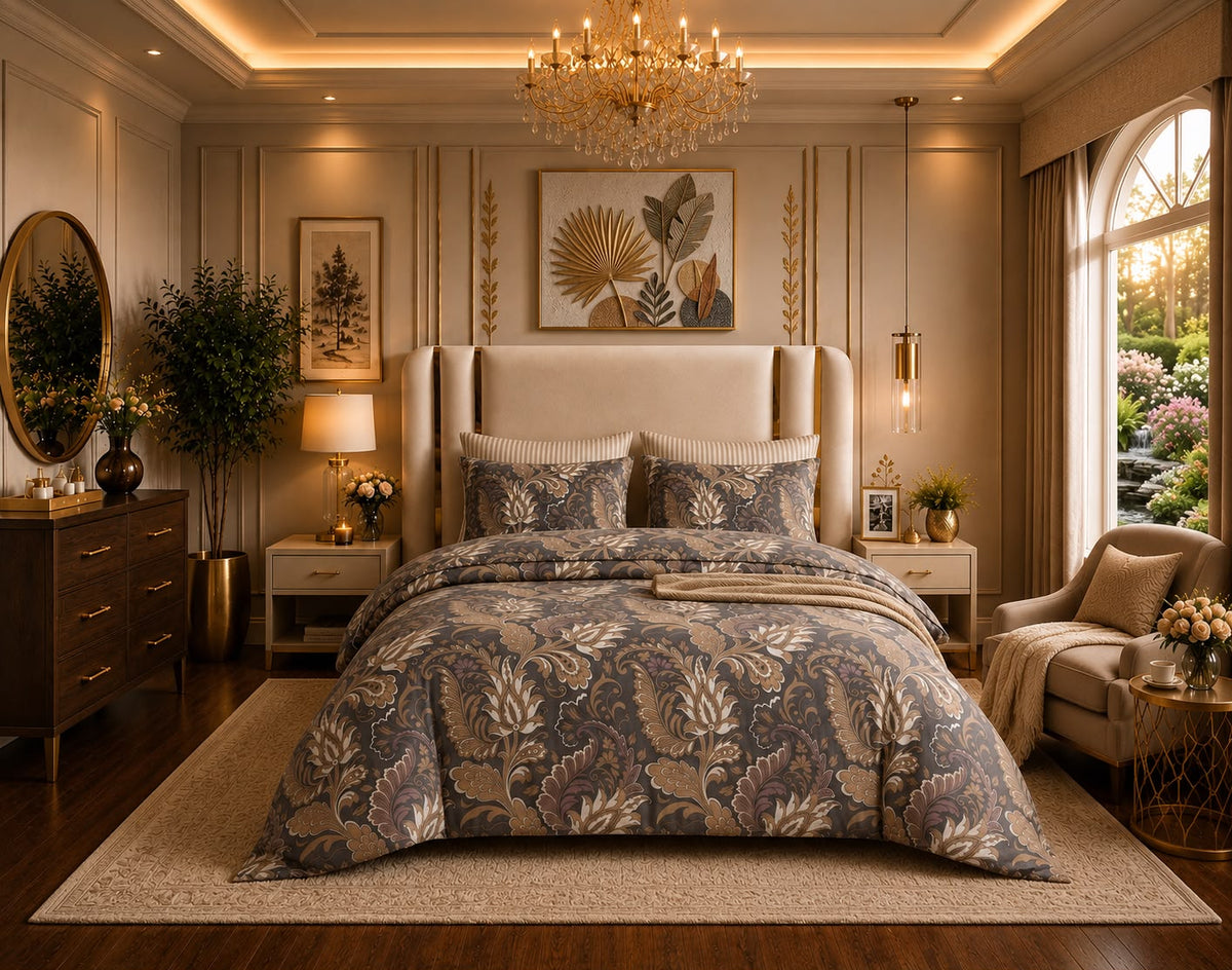 Royal Persian 6 PC Duvet Cover Set