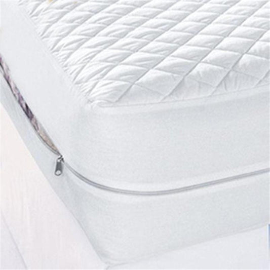 Zipper Water Proof Mattress Protector- White