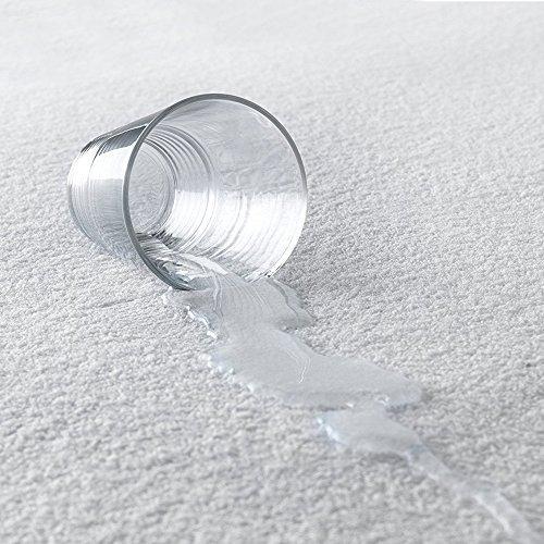 Terry Water Proof Mattress Fitted - White