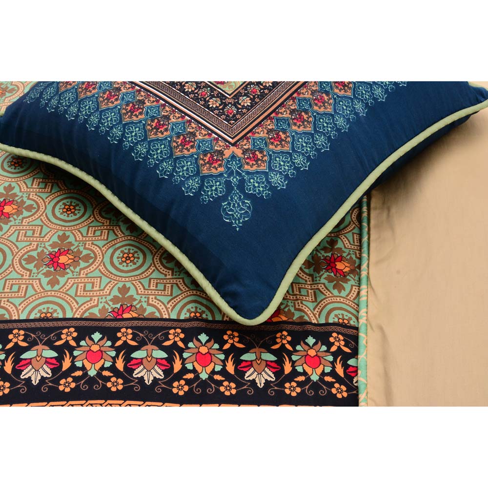 8 PCs Comforter Set  Allure - Cotton Sateen