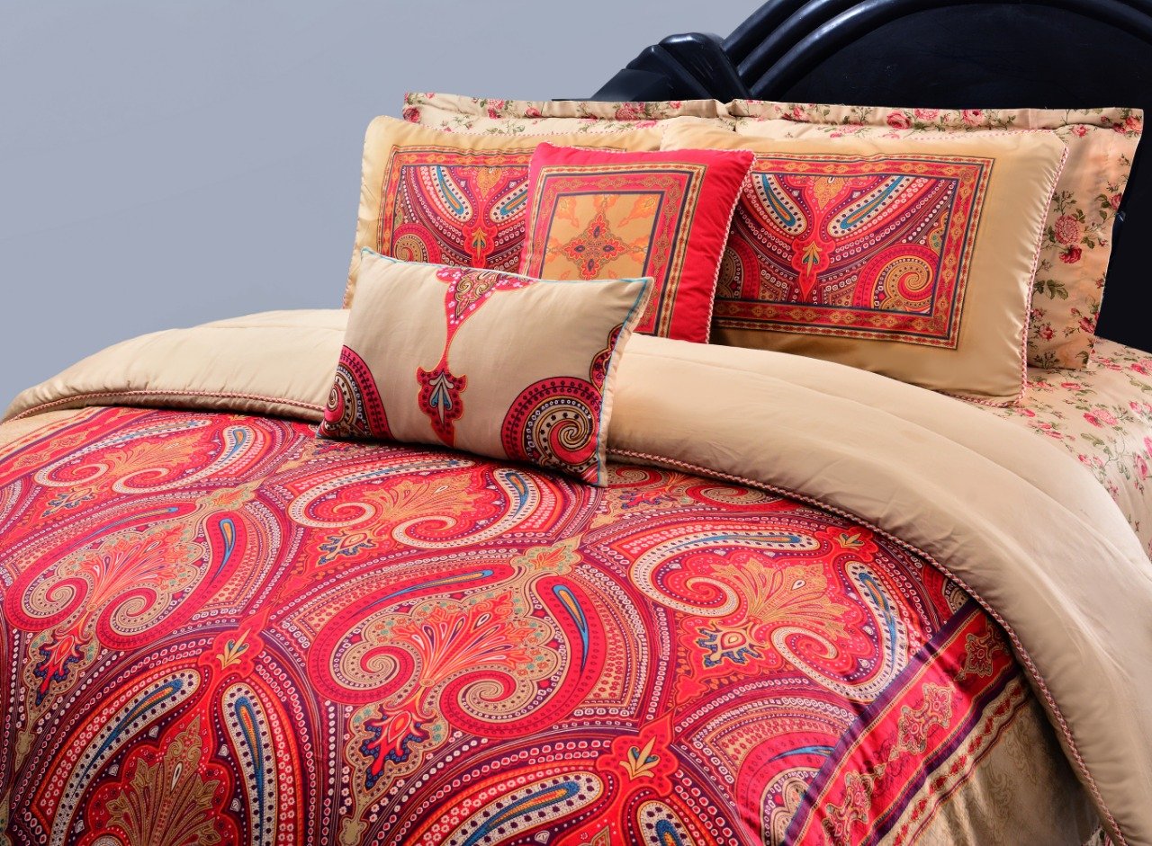 Quilt Cover Reet - Cotton Sateen